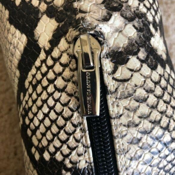 Vince Camuto Cottara Over the Knee Snakeskin Boots US 6 EU 36.5 - Picture 9 of 10